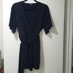 Women's Black Express Shorts Romper